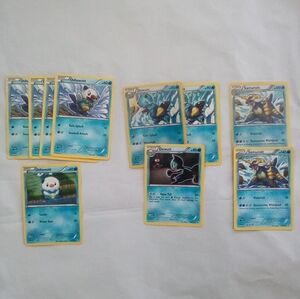 ✨Samurott Full Evolution Holo Pokemon Card Bundle✨